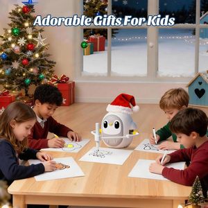 Robot de Dibujo Inteligente Transfronterizo Totalmente Automático de Plástico, Juguete Educativo de Pintura para Niños de 3 a 6 Años, Creciendo con los Niños - Product Image 5