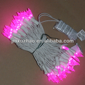 Top Sales <strong>Pink</strong> LED Icicle Led <strong>Light</strong> <strong>String</strong> White Wire 70 <strong>Lights</strong> New Style Products Made in China Professional Manufacturing - Product Image 4