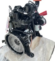 Moteur d'origine 4BTA3.9-C125 pour engins de construction, assemblage de moteur diesel Cummins