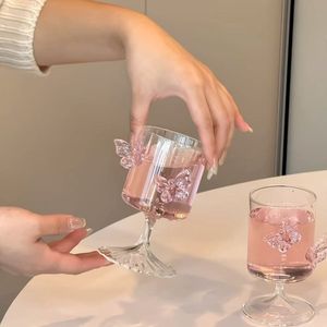 Décanteur papillon en verre à couvercle tropical résistant au froid Design moderne <span class=keywords><strong>Distributeur</strong></span> de vin multifonctionnel créatif Original - Product Image 2