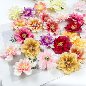 Fleurs de pivoine artificielles 7,5 cm, fleurs en soie, décoration de mariage, décoration de la maison - Product Image 3