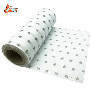 Customised Logo Printed Gift <strong>Wrap</strong> <strong>Roll</strong> Tissue Silk <strong>Paper</strong> for Packaging - Product Image 1