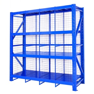 חדש באיכות גבוהה 300KG מדף מתכת מדפי אחסון מפלדה מדפי מתלה חוט למוסך לתצוגה - Product Image 1