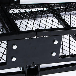 Acier noir 500lbs support accessoire attelage monté panier <span class=keywords><strong>porte</strong></span>-bagages voiture Cargo transporteur Sport attelage <span class=keywords><strong>porte</strong></span>-bagages - Product Image 2