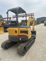 Nouvelle pelle sur chenilles Xe26u de 2,8 tonnes pour travaux de jardinage, avec moteur D1105, certifiée EPA CE
