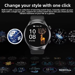 Reloj Inteligente <span class=keywords><strong>GT3</strong></span> de Gama Alta 2026 para Llamadas, Seguimiento de Actividad Física, Monitoreo de Salud, Pantalla IPS, Carga Magnética, Correa de Silicona - Product Image 2