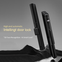 Serrure de porte avec empreinte digitale et mot de passe Coffre-fort électronique Serrure de porte d'entrée sans clé Porte avant avec empreinte digitale Serrure intelligente