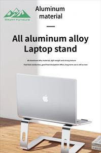 Soporte <span class=keywords><strong>para</strong></span> <span class=keywords><strong>Portátil</strong></span> Wayon de Aleación de Aluminio con Diseño Ergonómico en Forma de U, <span class=keywords><strong>Portátil</strong></span> y Duradero <span class=keywords><strong>para</strong></span> la Organización del <span class=keywords><strong>Escritorio</strong></span> - Product Image 6