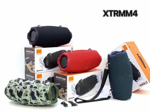 Speaker Wireless Super Xtreme4 BT 5.0 Tahan Air, Boombox Outdoor dengan Tali, Cocok untuk Pesta, USB AUX Mini Plastik, Promo Hot Sale - Product Image 4