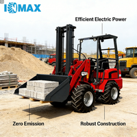 Mini-chargeuse sur pneus chinoise H180 en promotion en Europe, compacte, diesel, pour la ferme, avec moteur diesel CE EPA20HP Plus