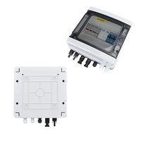 Boîtier de protection contre la foudre photovoltaïque personnalisé en plastique SPD DC500V/1000V IP65, Boîtier de combinaison solaire DC, Boîtier de distribution d'énergie