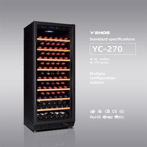 Réfrigérateur à <span class=keywords><strong>vin</strong></span> en acier inoxydable, distributeur de boissons, professionnel, contrôle de la climatisation - Product Image 6