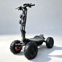 Scooter électrique pliable rapide pour adultes, haute puissance, haute vitesse, 60/72V, tout-terrain, 4 roues