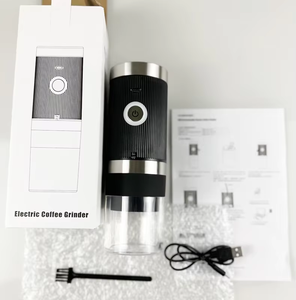 Machine à café portable sans fil, rechargeable par USB, avec fonction d'arrêt automatique, design espresso à gravité, bac transparent, pour usage domestique - Product Image 2