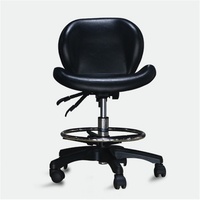Chaise de technicien moderne Kisen pour pédicure et spa, avec repose-pieds, pour salon de manucure et de coiffure