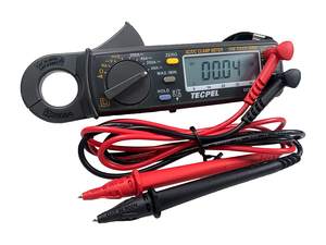 เครื่องวัดกระแสไฟฟ้ารั่วไหลแบบแคลมป์ TECPEL DCM-040 คุณภาพสูง ความละเอียดสูง 10uA สำหรับวัดกระแสไฟฟ้าสลับ 0-800V AC สูงสุด 60A - Product Image 3