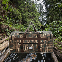 Sac de voyage tactique unisexe à cadre interne en Oxford avec fermeture éclair |   Sac à dos imperméable camouflage 56-76L pour camping, chasse, randonnée et voyage