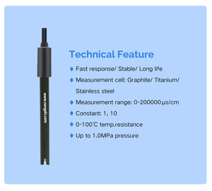 Nengshi Plastic Hydroponische Geleidbaarheid Elektrode Sonde Monitor Oem/Odm Ec <span class=keywords><strong>Sensor</strong></span> Met 5% Nauwkeurigheid Tot 100 Temperatuurbereik - Product Image 5