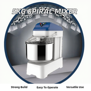 Koche YQ-S20 Điện 7L Xoắn Ốc Bột Trộn Thép Không Gỉ Bát Cho Bánh Sử Dụng 5Kg Công Suất Tốc Độ Cao Trộn Cho Ngô Sữa - Product Image 2