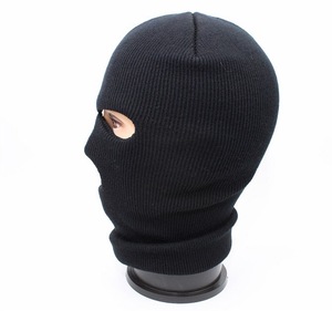 Gorro de Punto Personalizado al por Mayor con 3 Agujeros, Gorro Balaclava con Logotipo Personalizado - Product Image 5
