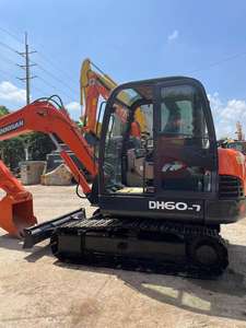 BAS PRIX Original Doosan Dh60 Dx60 Mini Pelle Doosan Pelle d'occasion Pelle sur chenilles d'occasion avec pouce hydraulique - Product Image 4