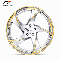 Jantes forgées CF 17 18 19 pouces 5x114.3 pour voitures particulières, compatibles avec Silvia S15 S14, jantes rétro old school, ODM