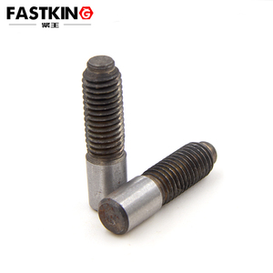 Q235 thép carbon côn pins Oxit Đen Bolt đánh bóng với ren kết thúc iso8737 Phù hợp giảm dần <span class=keywords><strong>pin</strong></span> với chủ đề bên ngoài - Product Image 1