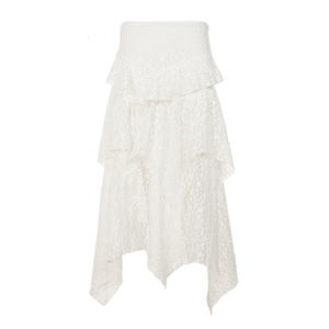 <span class=keywords><strong>Gonna</strong></span> a trapezio in pizzo traspirante da donna - Product Image 6