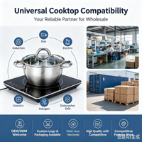 Ensemble de 2 ustensiles de cuisine modernes en acier inoxydable, écologiques, style américain, compatibles four, induction et gaz, lavables au lave-vaisselle
