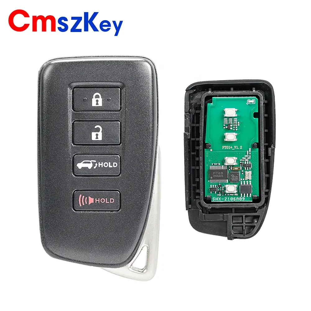 For Lexus 2016 - 2018 RX350 2016 - 2019 RX450h 4 BTN Smart Remote Key Fob 314.3Mhz HYQ14FBB 0010