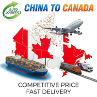 Consolidador de Carga Marítima LCL Confiable Ofrece Servicio de Transporte DDP de China a Canadá