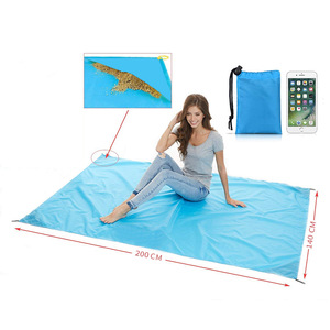 Colchoneta de Camping Ultraligera, Impermeable y Portátil de Poliéster para 1-2 Personas, Ideal para Actividades al Aire Libre, Deportes, Playa, Viajes, Fiestas y Senderismo - Product Image 4