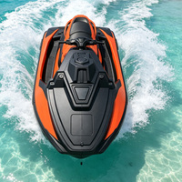 Jet ski RC à coque rotomoulée personnalisée JSM, résistant aux UV et à la chaleur, coque de 3 mm, bateau à commande électrique, sport nautique, surf