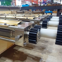 Fabricant expérimenté en Chine, lame de coupe de nouilles SUS316L sur mesure, vente chaude, pour machine à nouilles instantanées frites commerciales