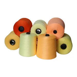 Hot Selling Good Selling Stretch Three Strands Bottom Yarn Thick Polyester Yarn For Knitting