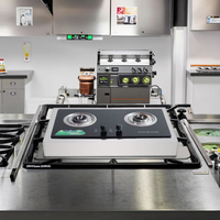 Équipement de cuisine commercial Support d'élévation de poêle en acier inoxydable Plug-And-Play Facile à nettoyer 1 an Garantie complète personnalisable