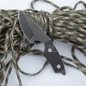 G10サバイバルボールチアンミニナイフキャンプネックレスポケットネックナイフ、kydexシースメタルベルトクリップ付き - Product Image 4