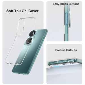 Vente en gros 2.0mm d'épaisseur Transparent Téléphone Etui Coque Crystal Clear Soft Cell Phone Covers Case pour <span class=keywords><strong>Honor</strong></span> X7b 5G Play <span class=keywords><strong>50</strong></span> Plus - Product Image 5