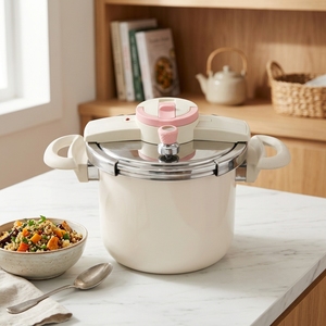 Casserole à pression en acier inoxydable de 7 litres, compatible gaz et <span class=keywords><strong>induction</strong></span>, ustensile de cuisine écologique, revêtement céramique <span class=keywords><strong>pour</strong></span> la maison - Product Image 1