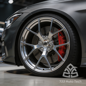 <span class=keywords><strong>Jantes</strong></span> forgées 722Auto1 en une seule pièce, à dégradé de couleur, 18-21 pouces, 5x112 5x120, argent poli pour <span class=keywords><strong>BMW</strong></span> M2 G87 M4 <span class=keywords><strong>CSL</strong></span> M5 CS - Product Image 1