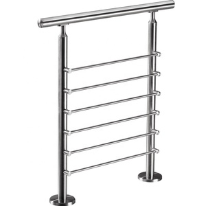 Rampe d'escalier en acier pour maison, garde-corps pour escaliers extérieurs - Product Image 2