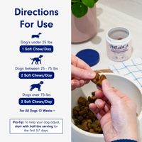 Probiotiques à croquer pour chiens, d'origine usine, soulagement des allergies saisonnières, absorption rapide, complément pour la santé des animaux de compagnie, chats