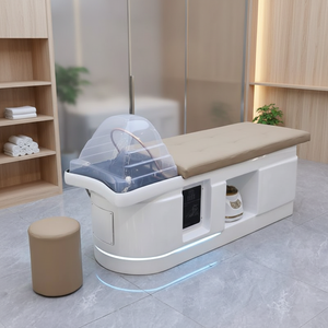 Chaise de lavage de cheveux de salon de beauté AY Factory, équipement de salon de spa, lit de massage pour la thérapie capillaire, lavage de cheveux confortable en spa - Product Image 1