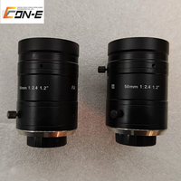 Objectif de vision industrielle HIKROBOT KF-P FA 50 mm à focale fixe, monture C, ouverture manuelle, haute résolution pour l'automatisation d'usine AOI