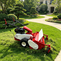 Débroussailleuse thermique S680L 680 mm 9 CV, tondeuse autoportée à essence avec hauteur de coupe réglable pour ferme et jardin
