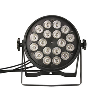 L'étape menée allumant 18 Pcs d'intérieur rechargeables a mené des lumières de pair pour le mariage de partie du DJ