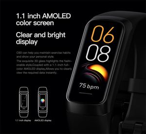 สมาร์ทวอทช์ LICHIP C60 สายรัดข้อมืออัจฉริยะ <span class=keywords><strong>F1</strong></span> นาฬิกาออกกำลังกาย LC60 สมาร์ทวอทช์ยอดนิยมปี 2024 2025 - Product Image 4