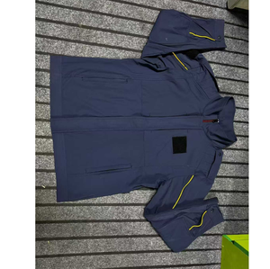 2025 New Stretch Rip Dừng Dài Tay Áo Áo Sơ Mi Hàng Hóa Quần Bộ An Ninh Đồng Phục Biểu Tượng Tùy Chỉnh Và An Ninh ID Cho Bảo Vệ - Product Image 3