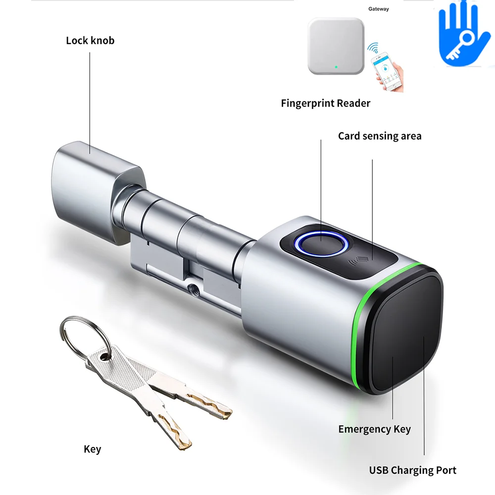 Silver ttlock gateway
