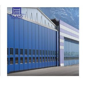<span class=keywords><strong>Porta</strong></span> Scorrevole Industriale Automatica a <span class=keywords><strong>L</strong></span> per Hangar, Resistente e Antivento - Product Image 6